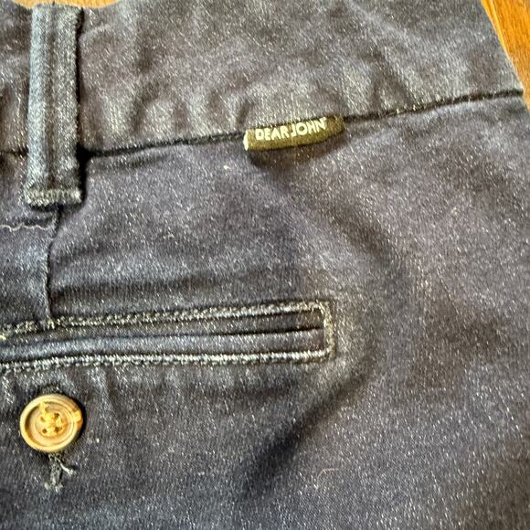 Dear John Holly Style Rolled Cuff Denim Shorts Size 32 - Picture 7 of 13